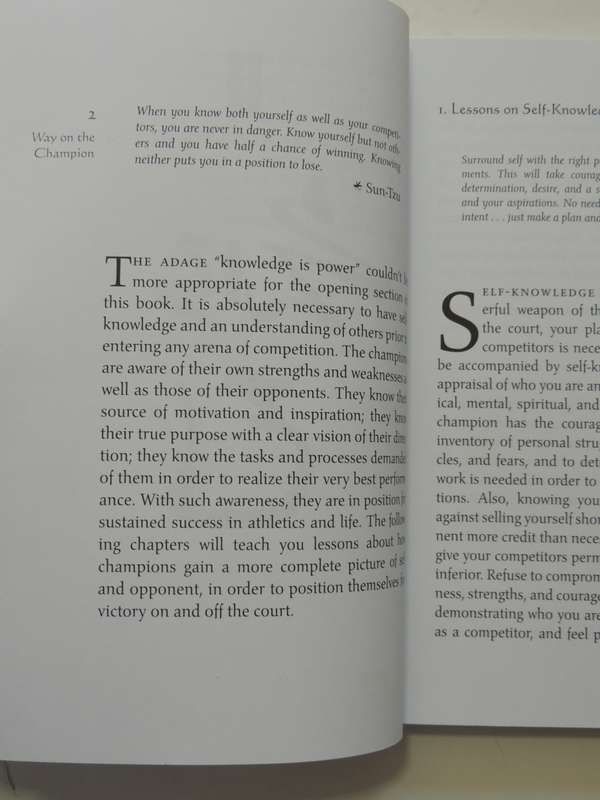 The Way of the Champion,Lessons from Sun Tsu`s Art of War...Tao Wisdom for Sports & LifeJerry Lynch