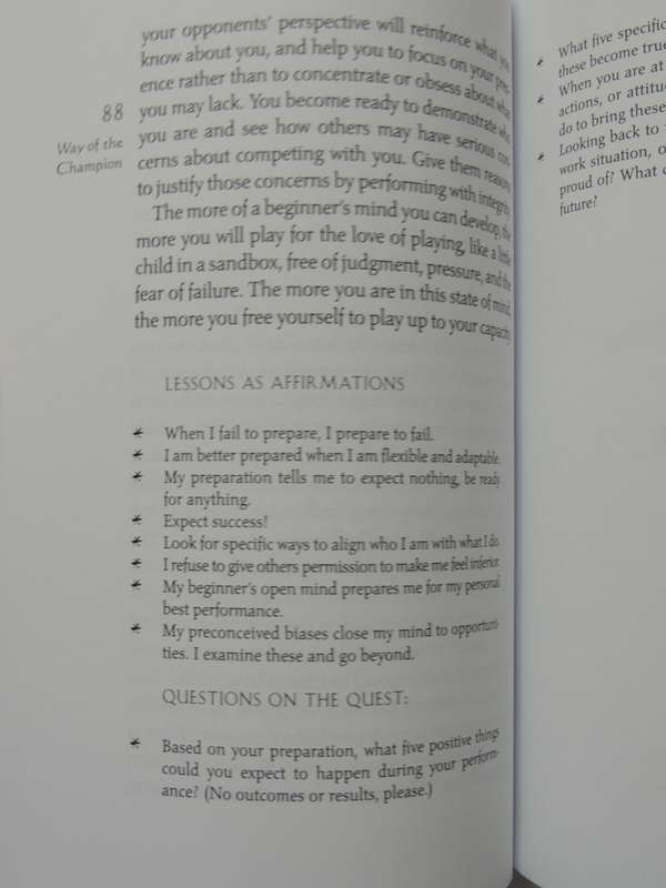 The Way of the Champion,Lessons from Sun Tsu`s Art of War...Tao Wisdom for Sports & LifeJerry Lynch