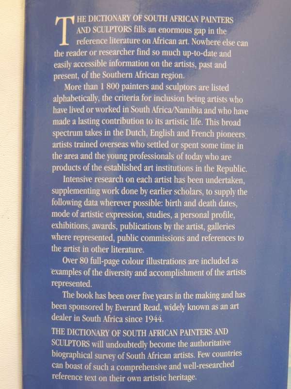 The Dictionary of South African Painters and Sculptors - Grania Ogilvie    Signed