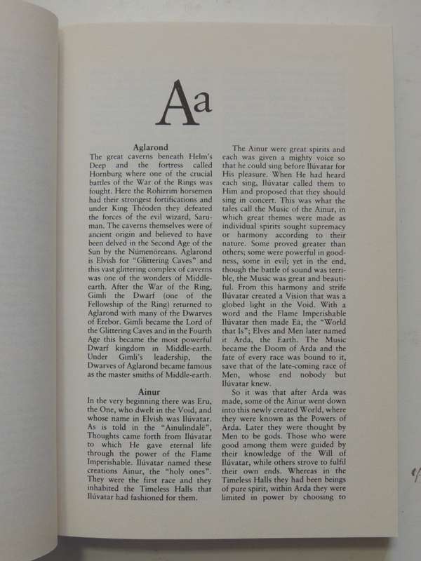 A Guide to Tolkien - David Day      2001