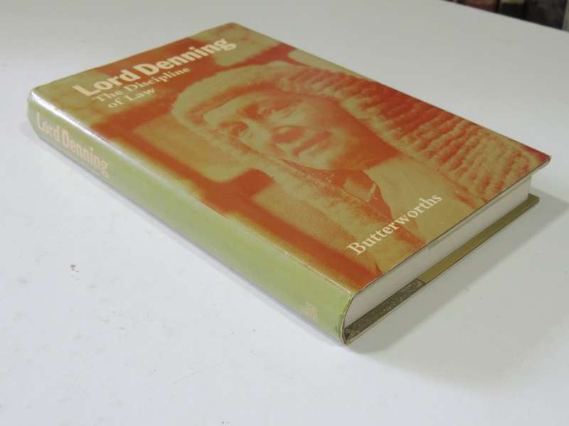 The Discipline of Law - The Rt Hon Lord Denning, Master of the Rolls    1979