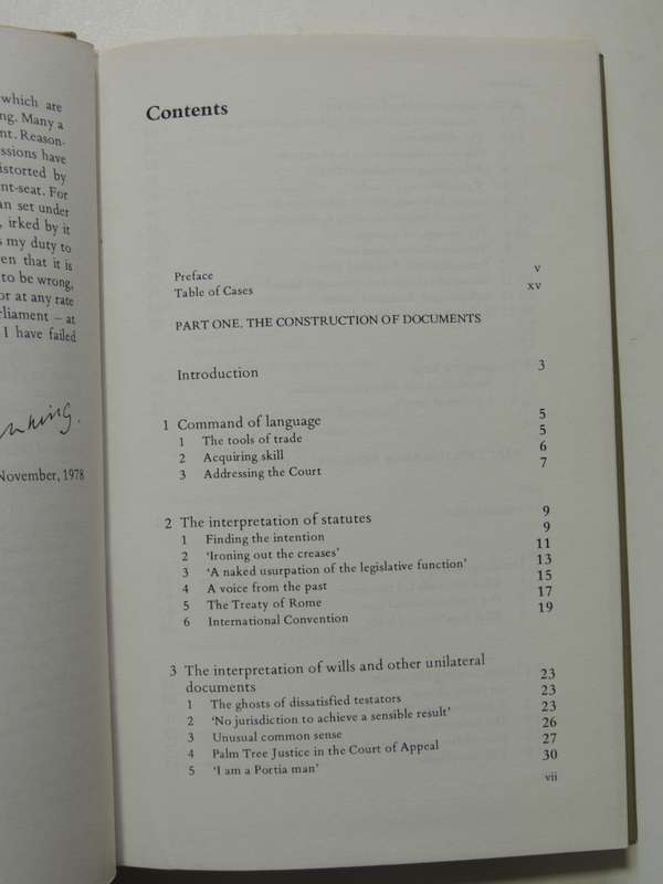 The Discipline of Law - The Rt Hon Lord Denning, Master of the Rolls    1979