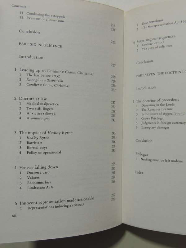 The Discipline of Law - The Rt Hon Lord Denning, Master of the Rolls    1979