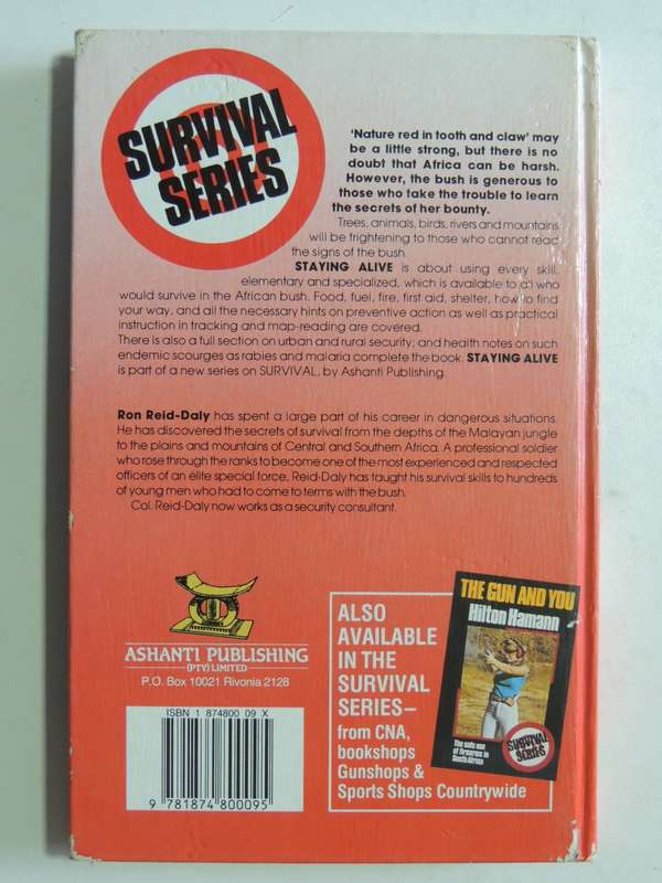 Staying Alive - A Southern African Survival Handbook - Ron Reid-Daly