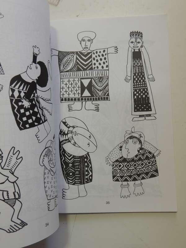 African Design - Book 3  African Masks, Figures And Habitat Scenes - Lunell Kruger & Zadra Klapwijk