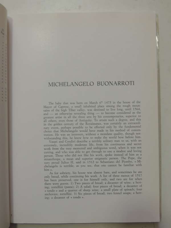 All The Works Of Michelangelo - Luciano Berti