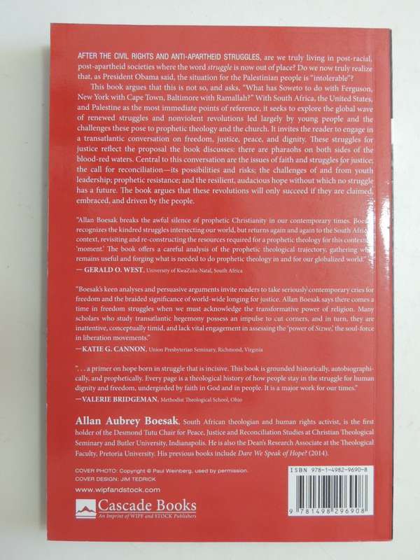Pharaohs On Both Sides Of The Blood-Red Waters - (Inscribed) - Allan Aubrey Boesak