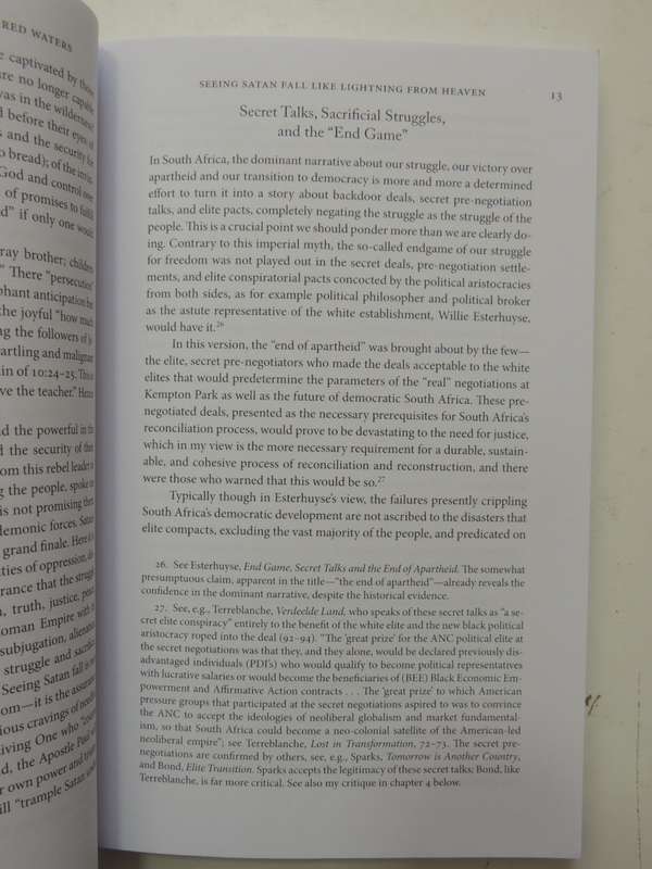 Pharaohs On Both Sides Of The Blood-Red Waters - (Inscribed) - Allan Aubrey Boesak
