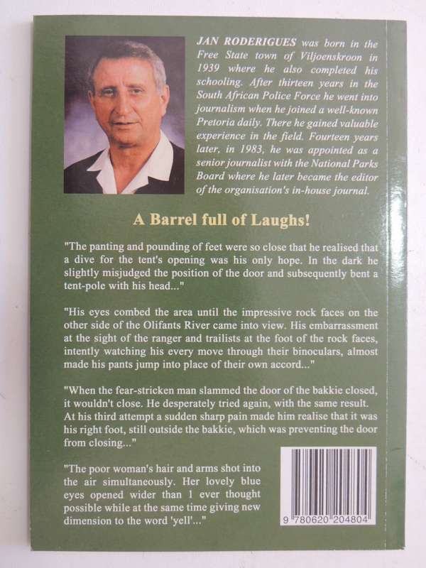 A Barrel Of Laughs - Signed (Revised Edition -  Jan Roderigues