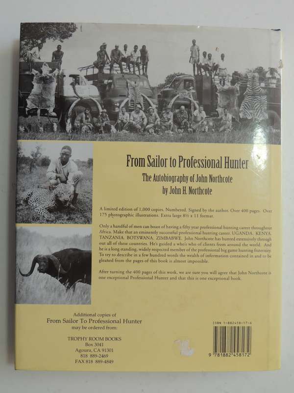 From Sailor To Professional Hunter  - John Northcote   (Signed Limited Edition)