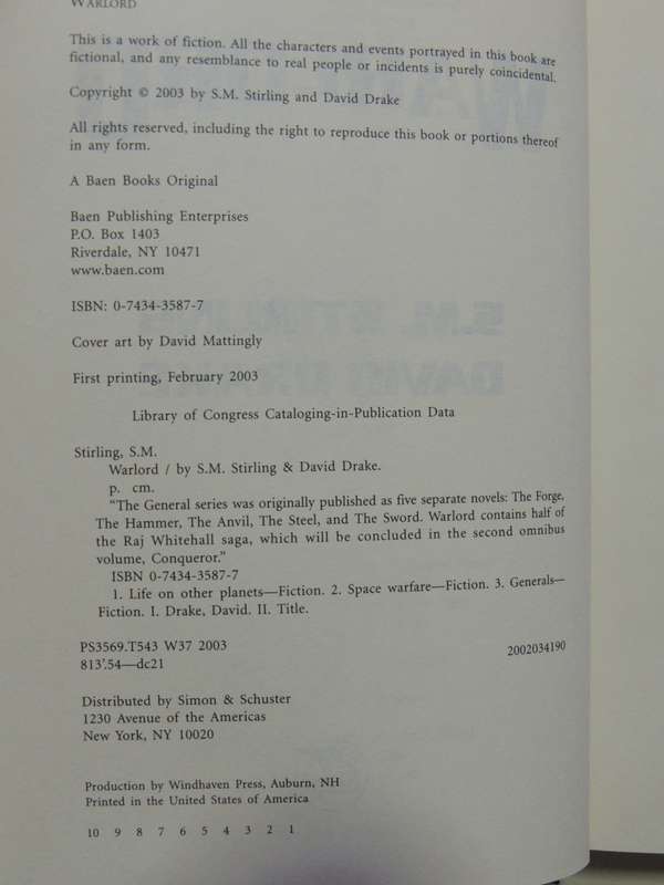 The General Series,Warlord  & Conqueror (Both Omnibus Editions) - SM Stirling & David Drake