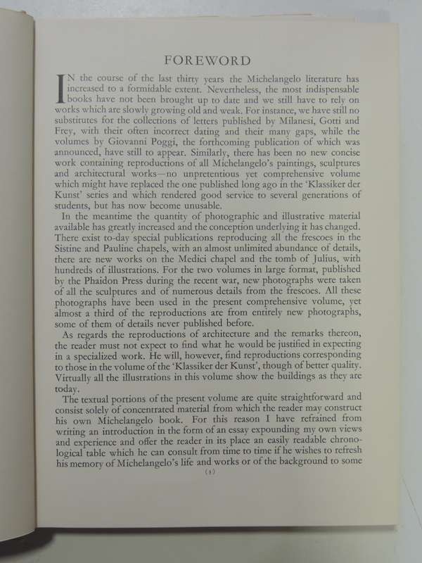 Michelangelo: Paintings, Sculptures, Architecture - Ludwig Goldscheider