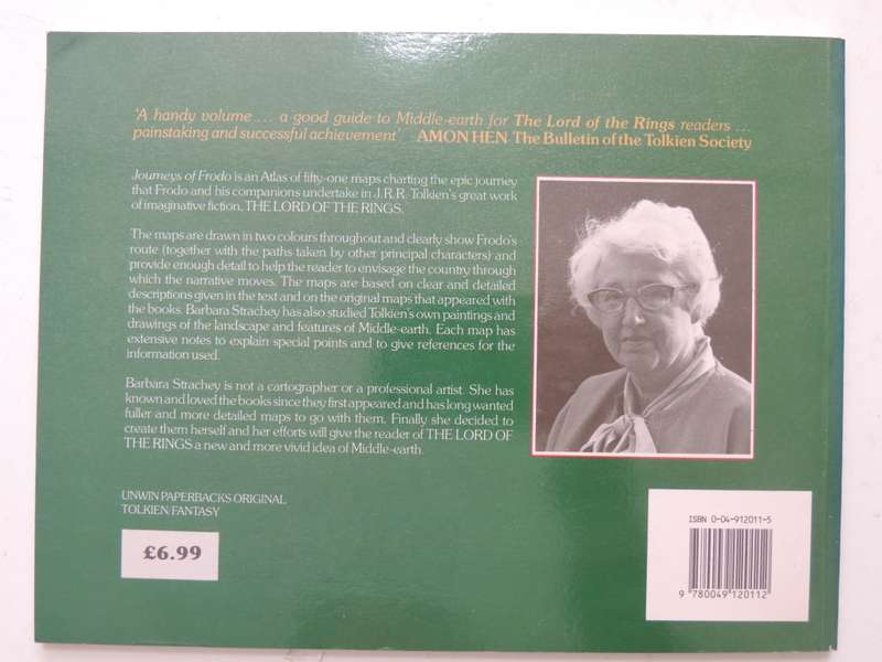 Journeys of Frodo - An Atlas of J.R.R. Tolkien`s The Lord of the Rings - Barbara Strachey