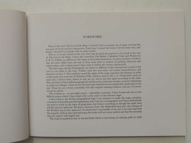 Journeys of Frodo - An Atlas of J.R.R. Tolkien`s The Lord of the Rings - Barbara Strachey