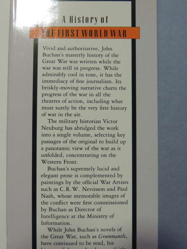 A History Of The First World War   John Buchan