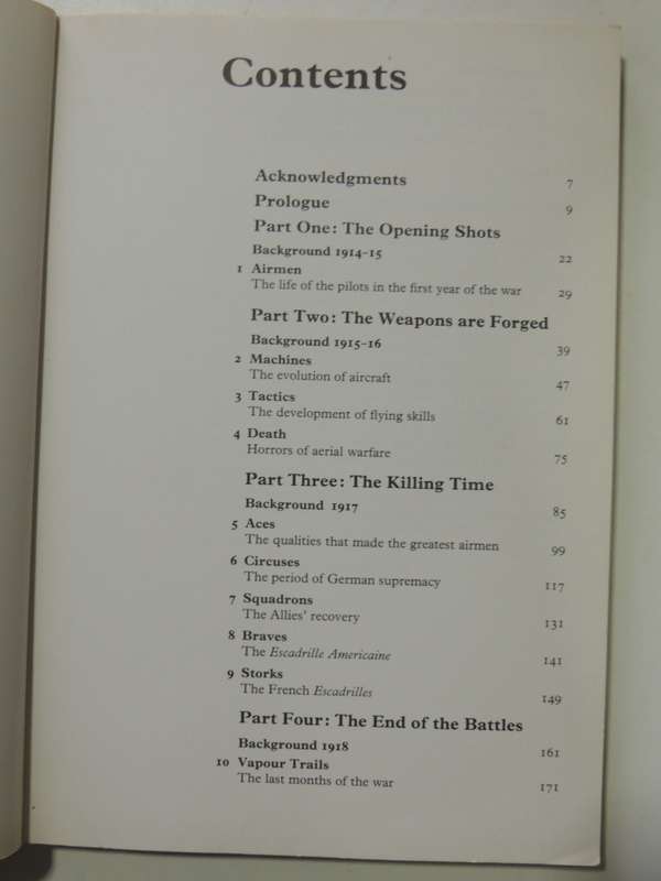 Aces High - The War In The Air Over The Western Front 1914 - 1918  Alan Clark