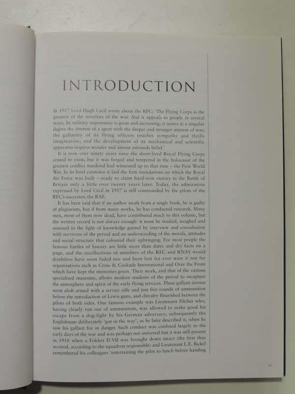 The RFC/RNAS Handbook 1914-18  Peter G. Cooksley