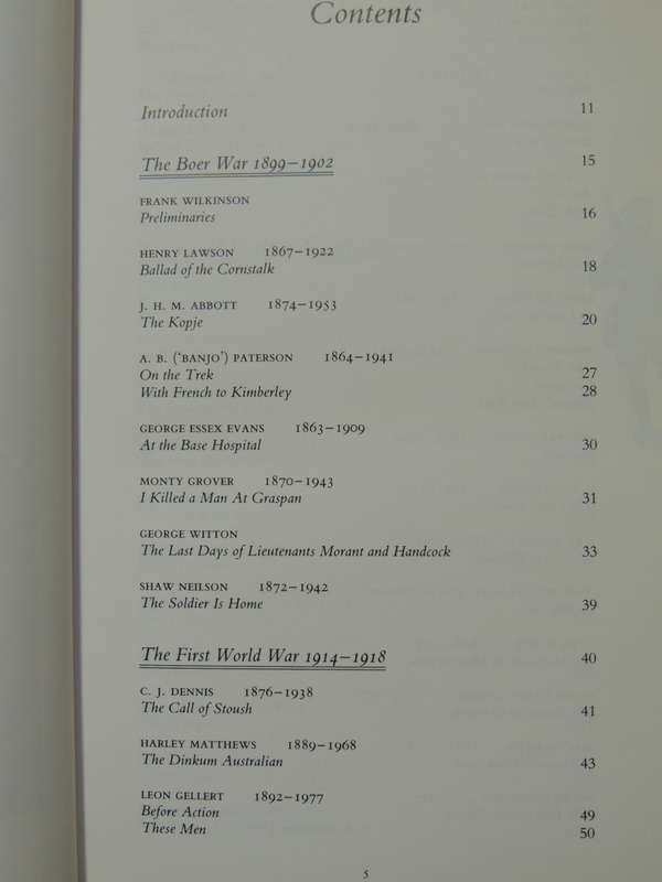 The Australian Experience Of War - Illustrated Stories & Verse  John Laird