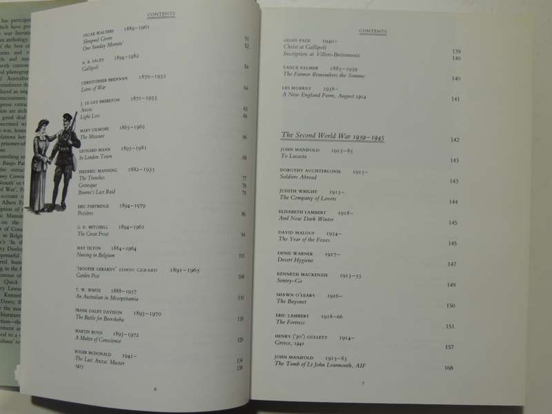 The Australian Experience Of War - Illustrated Stories & Verse  John Laird