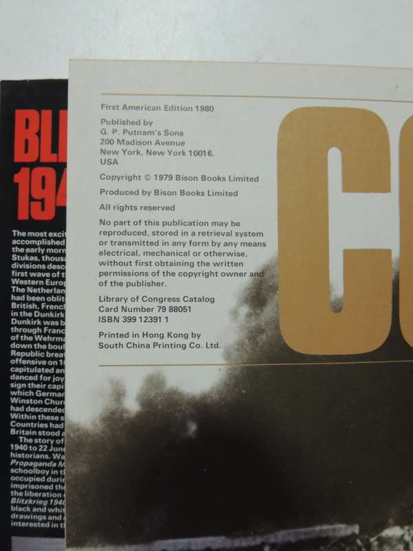 Blitzkrieg 1940  Ward Rutherford