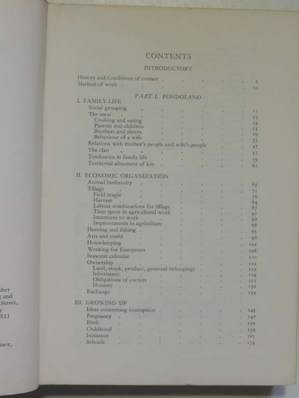 Reaction To Conquest, Effects Of Contact With Europeans On The Pondo Of South Africa - Monica Hunter