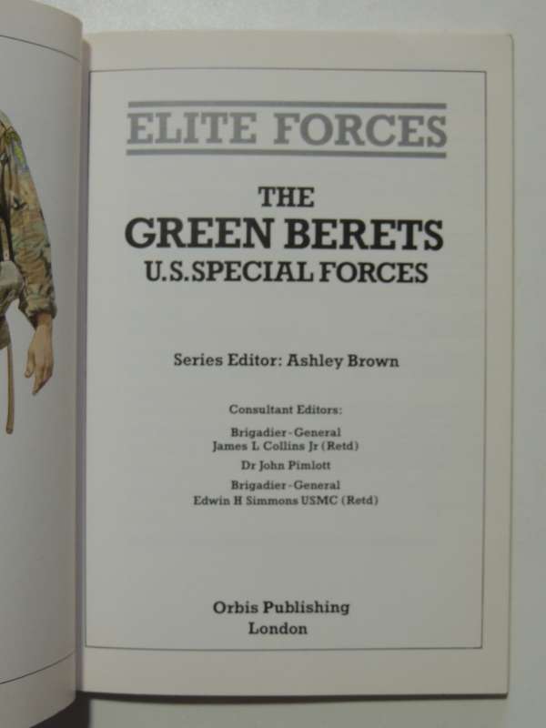 Elite Forces - The Green Berets - U.S. Special Forcesb - ed. Ashley Brown