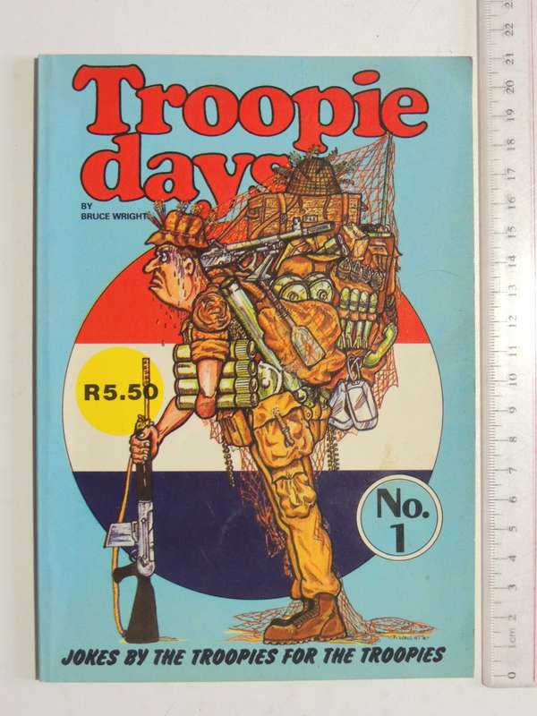 Troopie Days - Jokes By The Troopies For The Troopies  (Very Scarce) - Bruce Wright