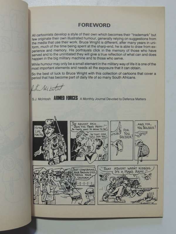Troopie Days - Jokes By The Troopies For The Troopies  (Very Scarce) - Bruce Wright