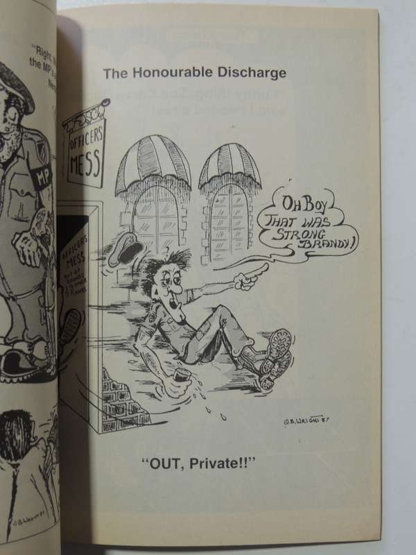 Troopie Days - Jokes By The Troopies For The Troopies  (Very Scarce) - Bruce Wright