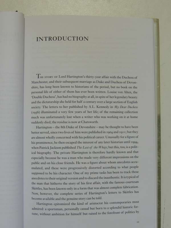 Affair Of State - A Biography Of The 8th Duke And Duchess Of Devonshire - Henry Vane