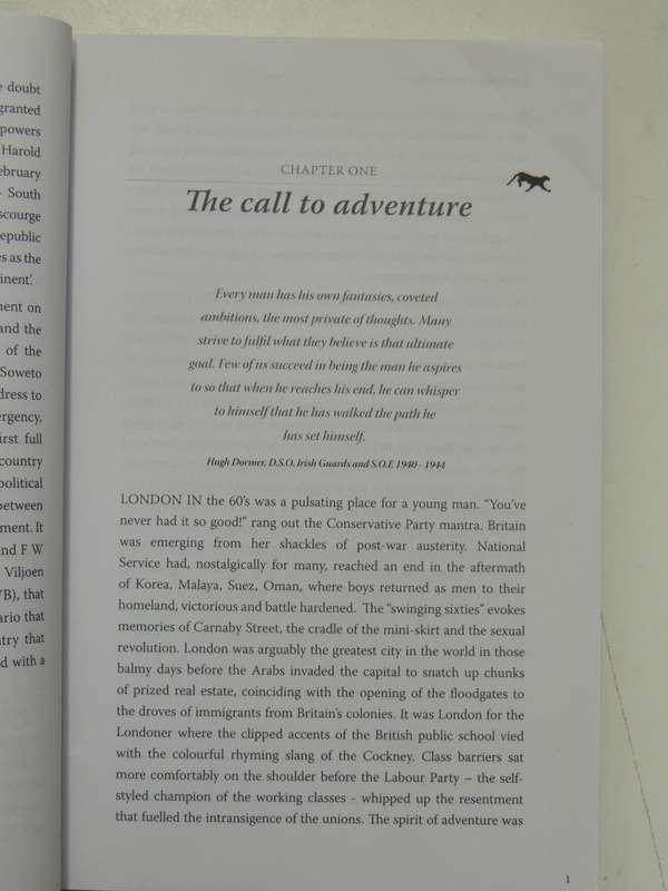 Leopard on a Razor Wire - Michael Callender   FIRST EDITION