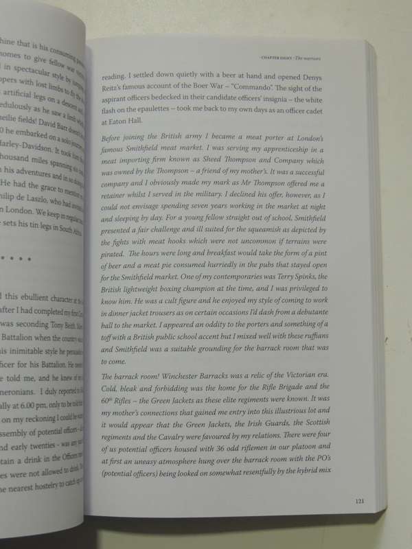Leopard on a Razor Wire - Michael Callender   FIRST EDITION