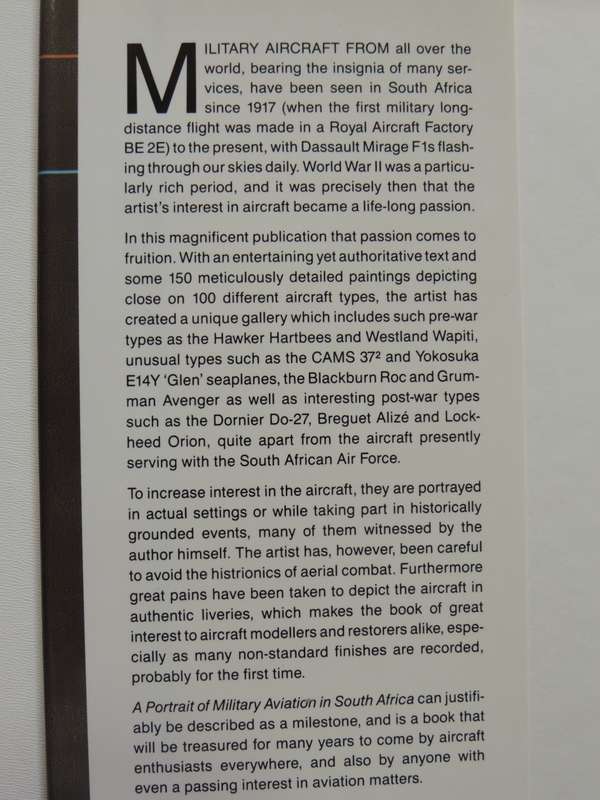 A Portrait Of Military Aviation In South Africa - Ron Belling