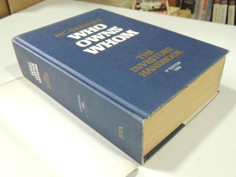 McGregors Who Owns Whom - 9th Edition 1989 -  Robin McGregor