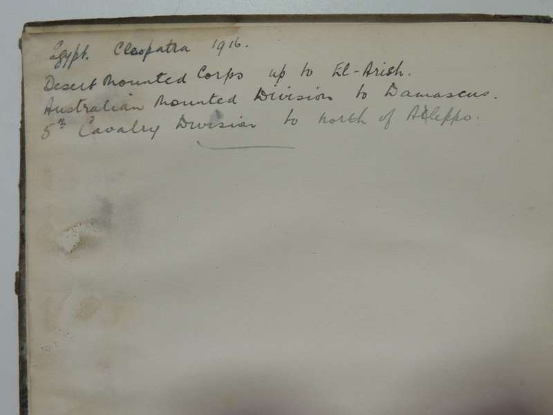 A Brief Record of the Advance of the Egyptian Expeditionary Force July 1917 to October 1918