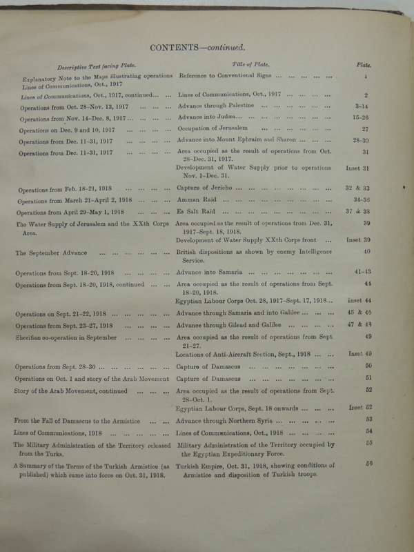A Brief Record of the Advance of the Egyptian Expeditionary Force July 1917 to October 1918