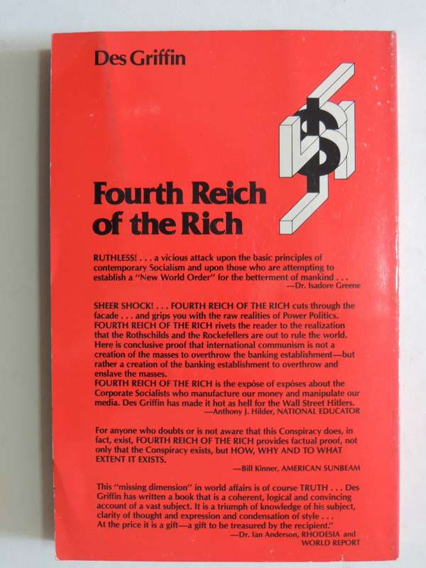 Fourth Reich Of The RichDes Griffin
