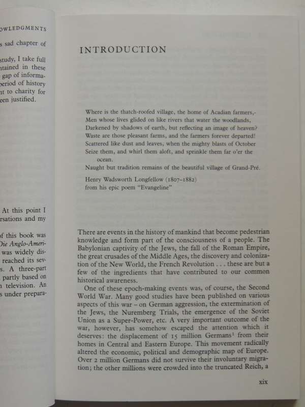 Nemesis At Potsdam - The Explusion Of The Germans From The East - Alfred M. de Zayas