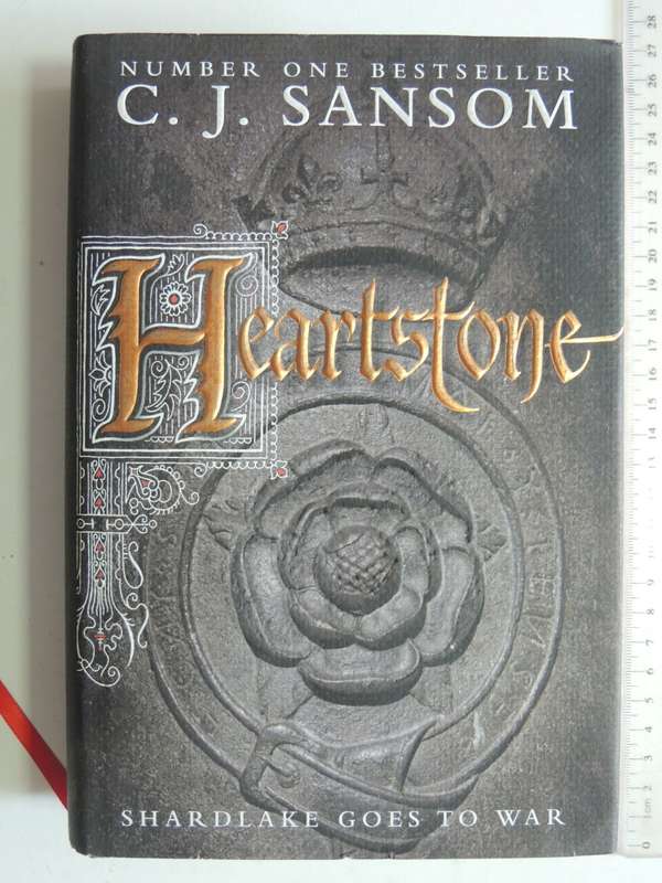 Heartstone - 1st Edition - C.J. Sansom   FIRST EDITION