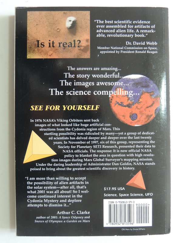 The Case For The Face, Scientists Examine Evidence For Alien Artifacts On Mars - ed Stanley McDaniel