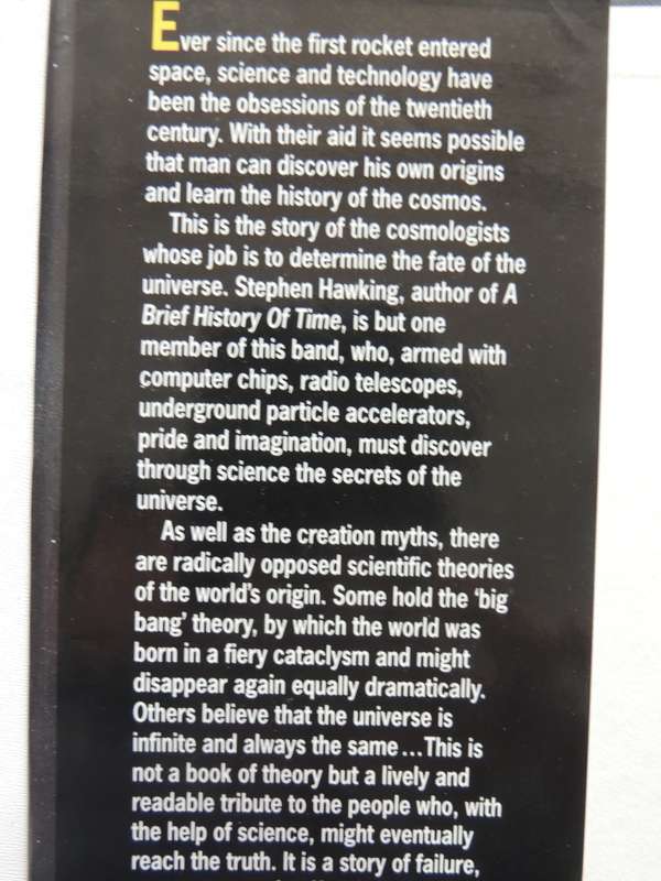 Lonely Hearts Of The Cosmos, Story Of Scientific Quest For The Secret Of The UniverseDennis Overbye