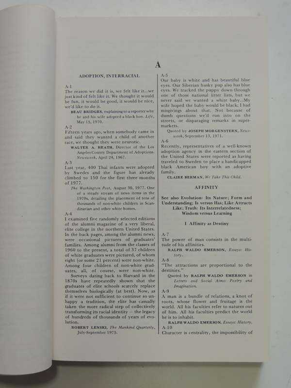 Toward A New Science Of Man - Quotations For Sociobiology - Robert Lenski