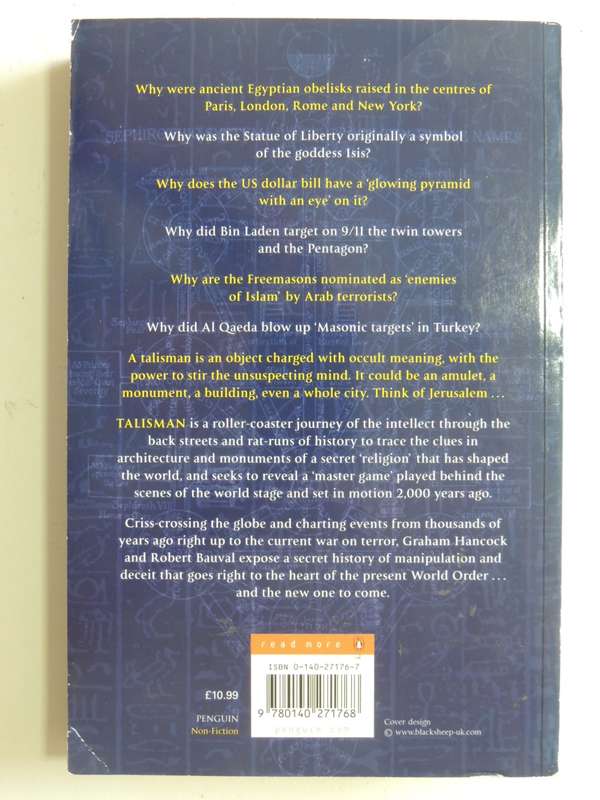 Talisman - Sacred Cities, Secret Faiths- Graham Hancock & Robert Bauval