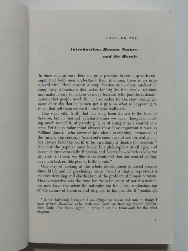 The Denial Of Death - Ernest Becker