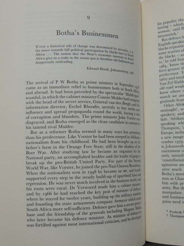 Black & Gold - Tycoons, Revolutionaries And Apartheid - Anthony Sampson