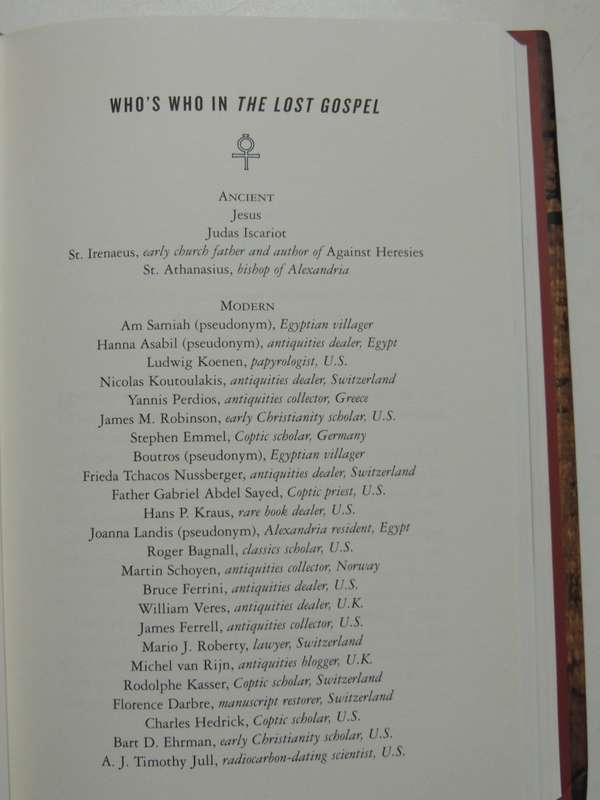 The Lost Gospel - The Quest For The Gospel Of Judas Iscariot - Herbert Krosney