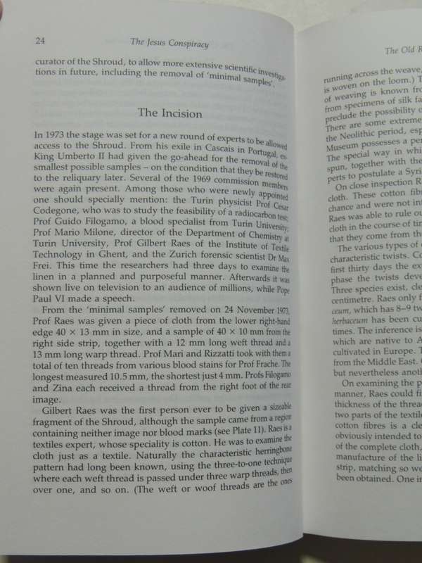 The Jesus Conspiracy - The Turin Shroud & The Truth About The Resurrection- Holger Kersten, E Gruber