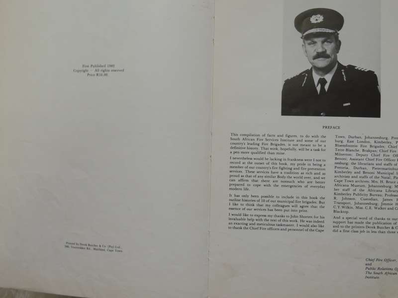 An Outline History Of The South African Fire Protection Services - E.S.C.Barber