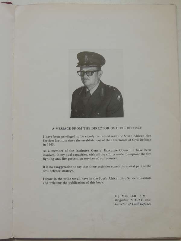 An Outline History Of The South African Fire Protection Services - E.S.C.Barber