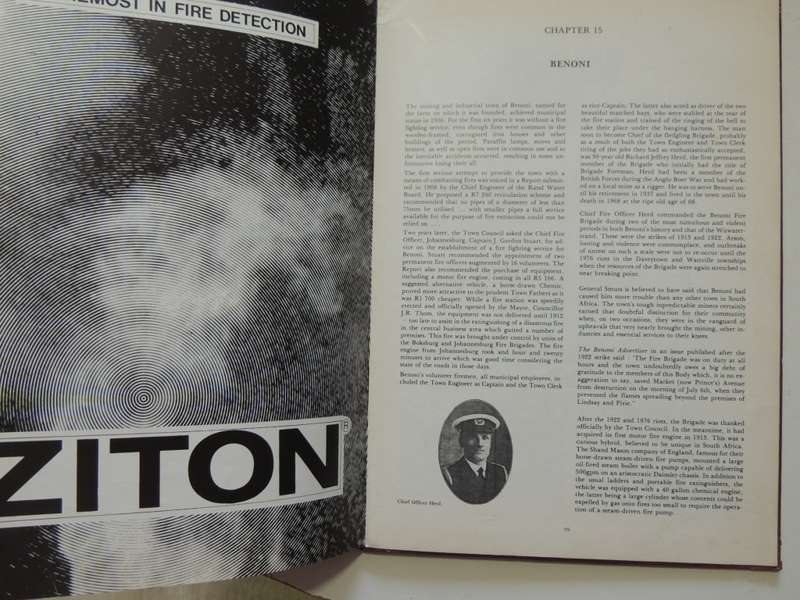 An Outline History Of The South African Fire Protection Services - E.S.C.Barber